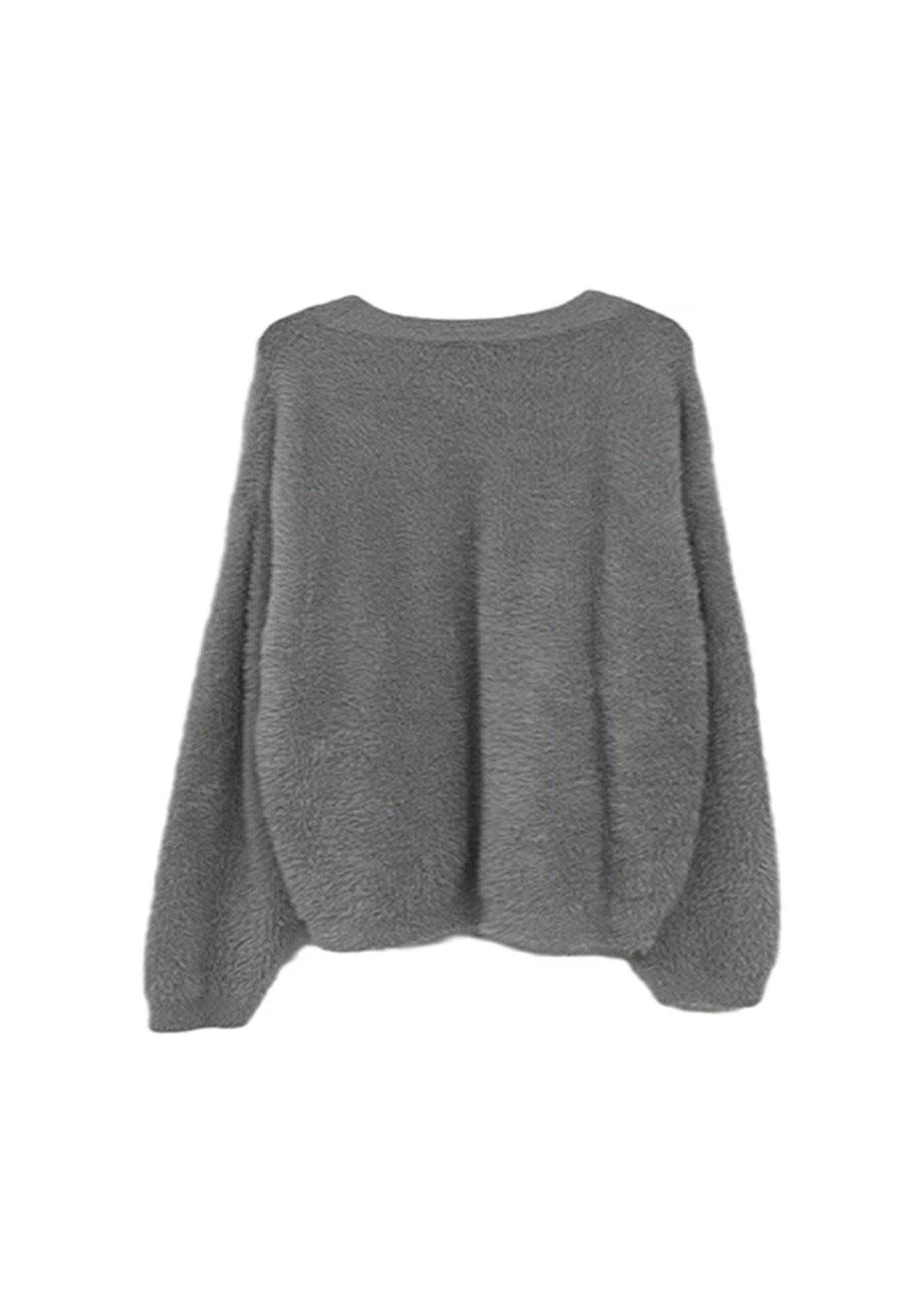 【9/9新作】Mysterious and mysterious front initial design pop color knit sweater  HL3086