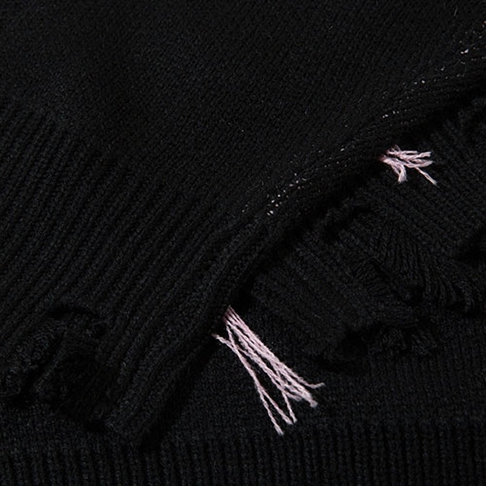 【k787】Summit middle stitching design butterfly knit  KL0001