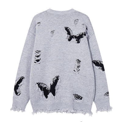 【k787】Random balance butterfly design subculture style knit  KL0002