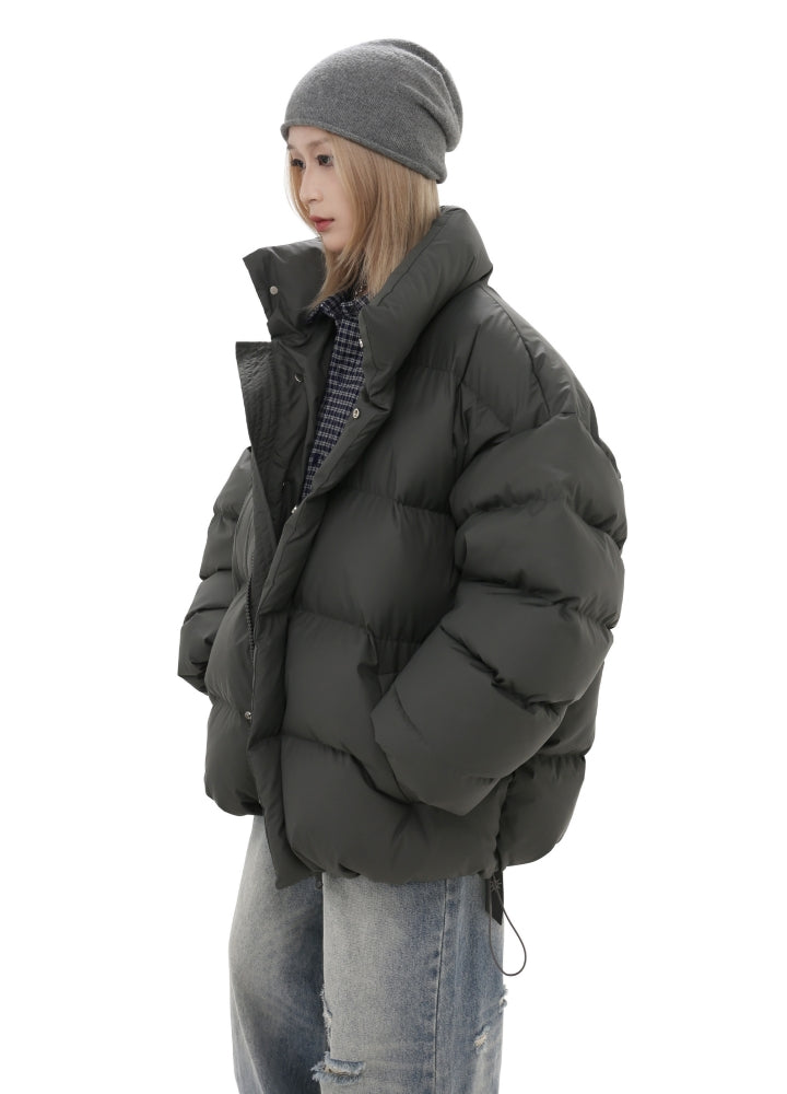 【GIBBYCNA】Down style design thick over jacket  GC0041