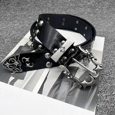 【6/14新作】Gotsume Blood Over Medieval Design Belt  HL3156