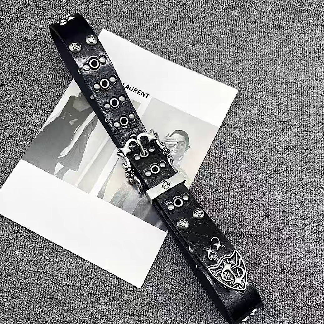 【6/14新作】Gotsume Blood Over Medieval Design Belt  HL3156