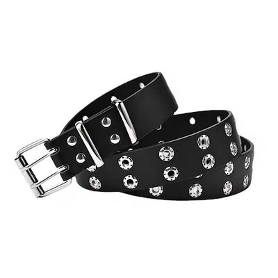 【6/14新作】Double patch design basic color belt  HL3157