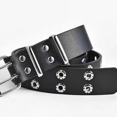 【6/14新作】Double patch design basic color belt  HL3157