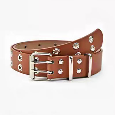 【6/14新作】Double patch design basic color belt  HL3157