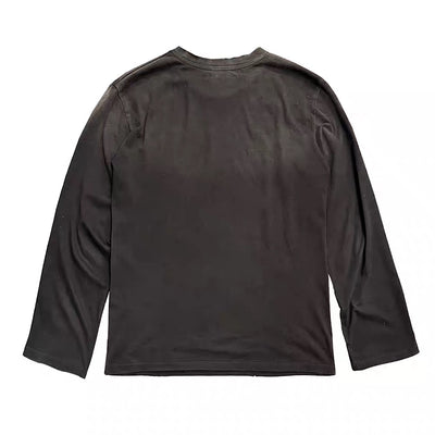 【6/14新作】Vintage Blood Dirt Front Design Long Sleeve T-Shirt  HL3167