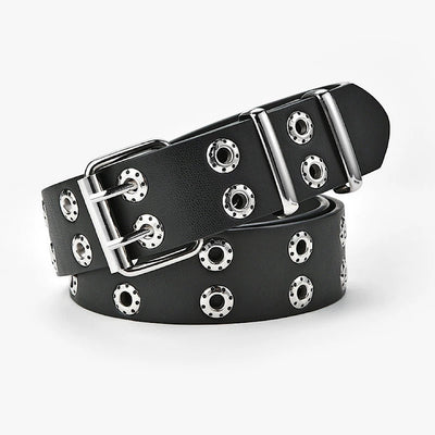 【6/14新作】Double patch design basic color belt  HL3157