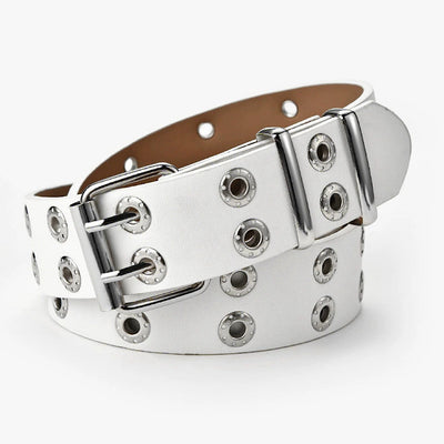 【6/14新作】Double patch design basic color belt  HL3157