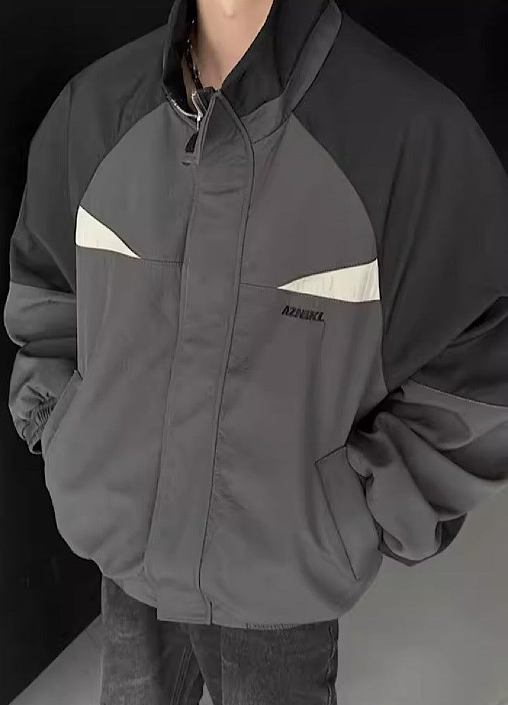 [Jmhomme] Double color design acid dark design casual jacket JH0004