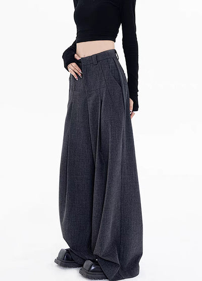 【EDX】Loose wide silhouette normcore design pants  EX0012