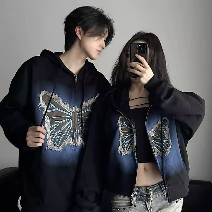 【HI FI FNK】Butterfly Layered Hoodie IMG_1475_7c4c7bbc-b644-4537-