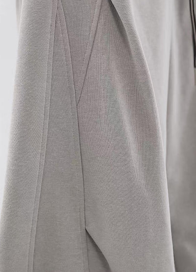【10/4新作】Fully washed wide silhouette vintage basic sweatpants  HL3206