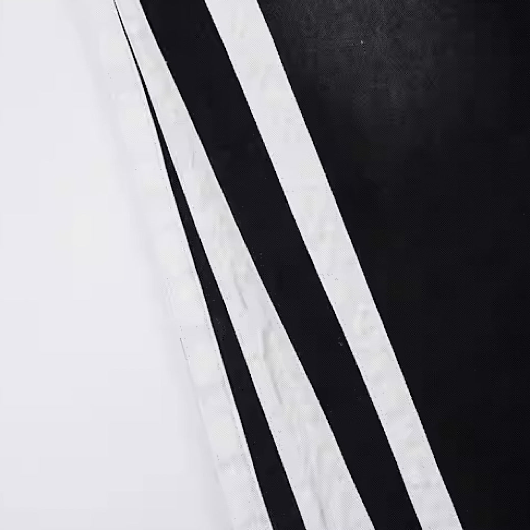 [NIHAOHAO] Myriad side white line simple straight denim pants NH0066