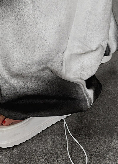 【10/4新作】Random monotone wash wide straight silhouette sweatpants  HL3209