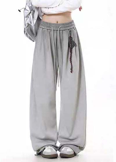 【10/4新作】Loose silhouette simple design sweatpants  HL3210