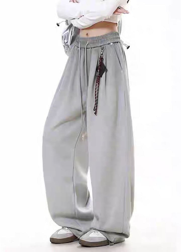 【10/4新作】Loose silhouette simple design sweatpants  HL3210