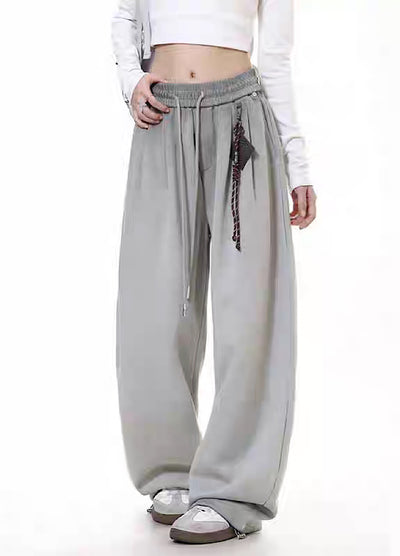 【10/4新作】Loose silhouette simple design sweatpants  HL3210