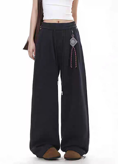 【10/4新作】Loose silhouette simple design sweatpants  HL3210