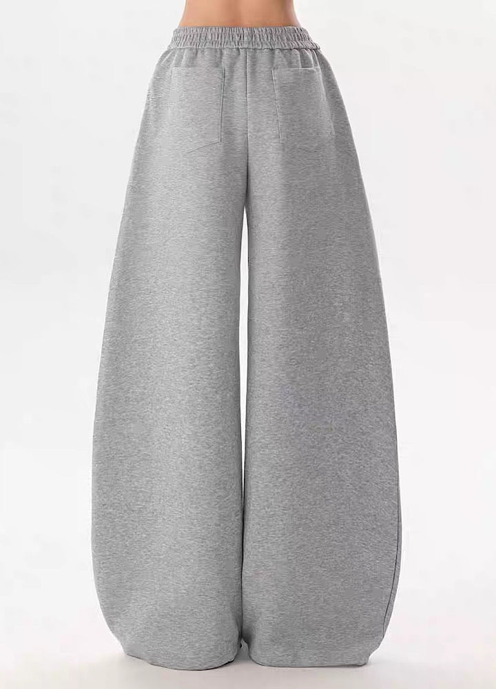 【Rayohopp】Side design initial casual sweatpants  RH0158