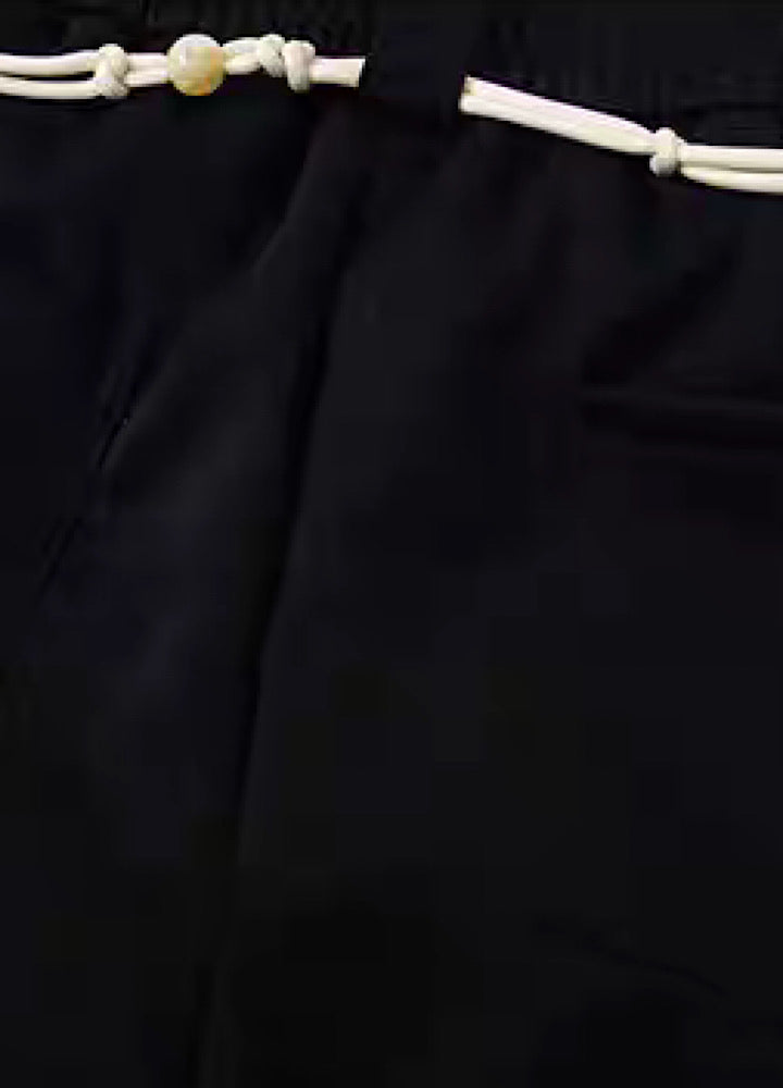【Rayohopp】Belt loop plus wide straight silhouette simple sweatpants  RH0161