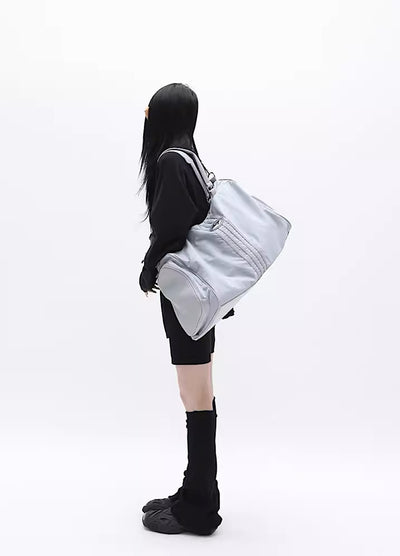 【FUZZYKON】Multi-design futuristic scientific 2-pattern bag  FK0018