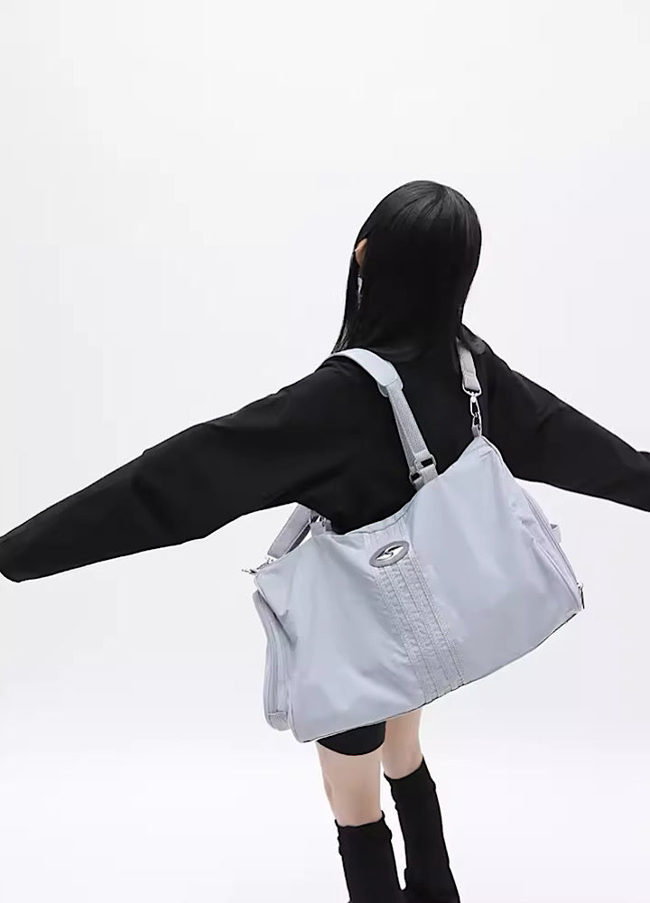 【FUZZYKON】Multi-design futuristic scientific 2-pattern bag  FK0018