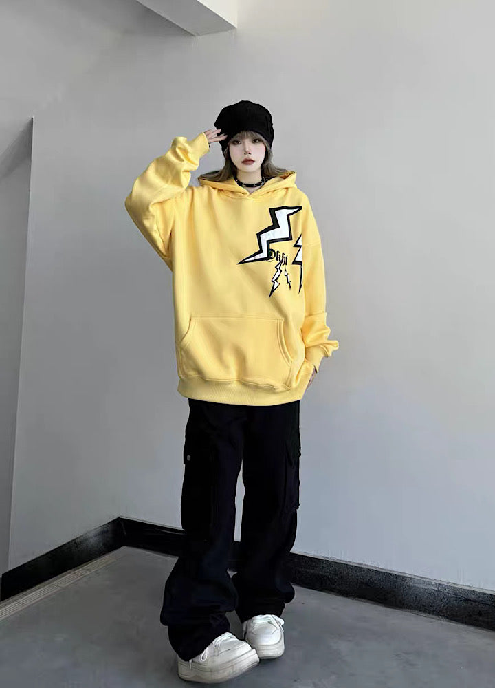 W3] Pop Thunder Break Design Another Pastel Hoodie WO0028
