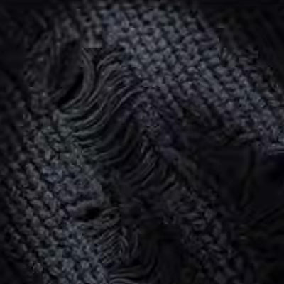 [NIUGULU] Warp point design acid distressed knit NG0017
