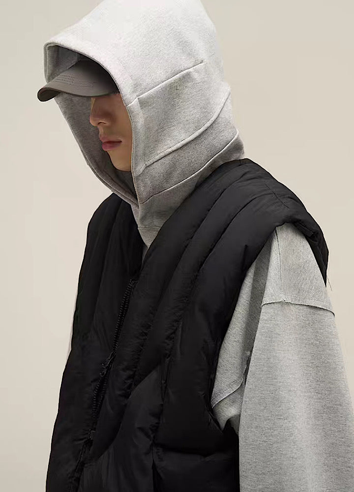 [12/18 New Release] Narrow rise initial design overment vest HL2998