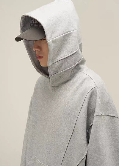 【12/18新作】Simple design over silhouette hoodie  HL2999
