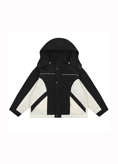 Monotone color active sporty mountain hoodie  HL3015