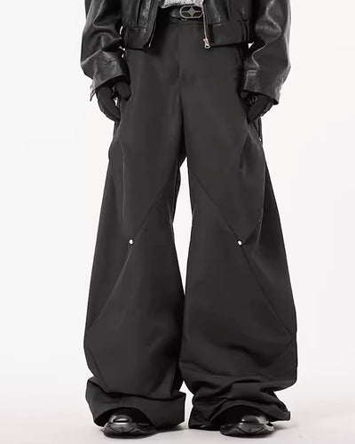 [DARKFOG] Hyper wide silhouette baggy pants DF0020