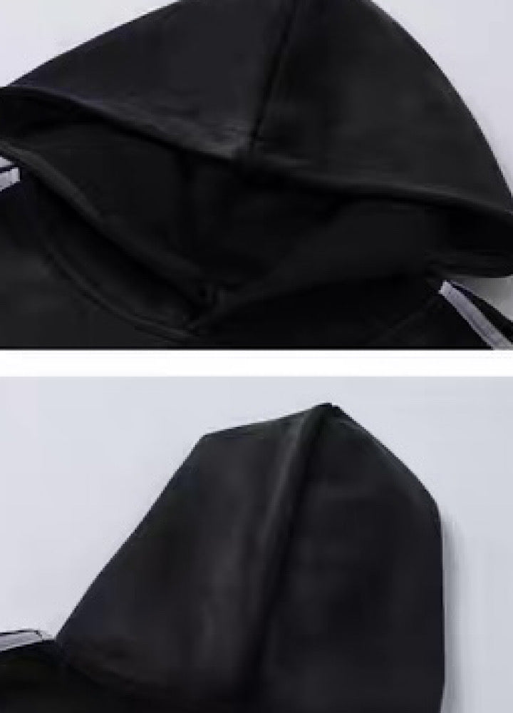 [MAXDSTR] Vintage wash design logo over hoodie MD0121
