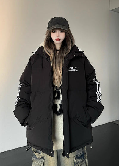 [W3] 3D silhouette over wide down style outerwear WO0038