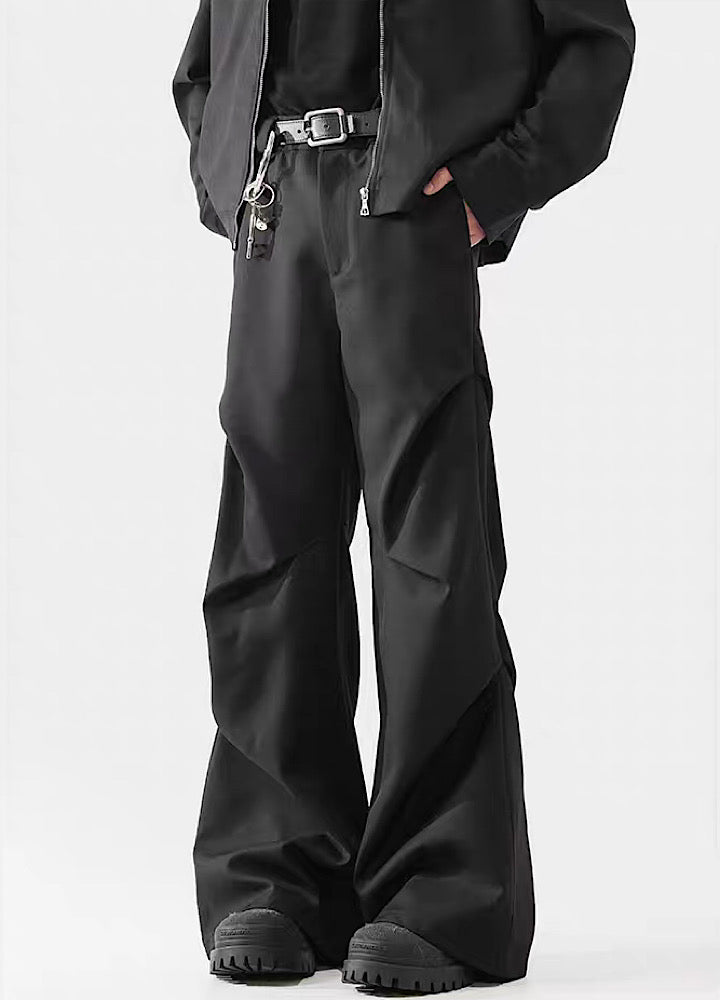 [ACRARDIC] 3D silhouette design straight beautiful slacks pants AI0001