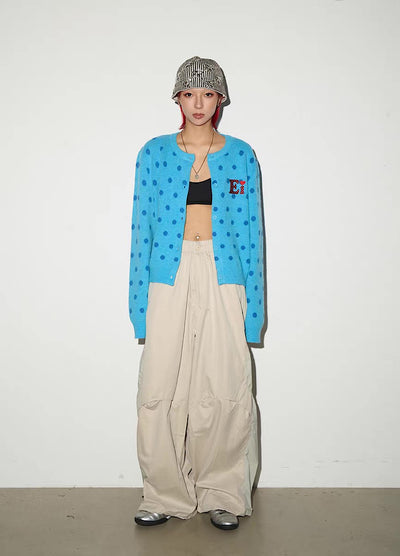 【MICHINNYON】Mountain design silhouette casual wide set up  MY0066