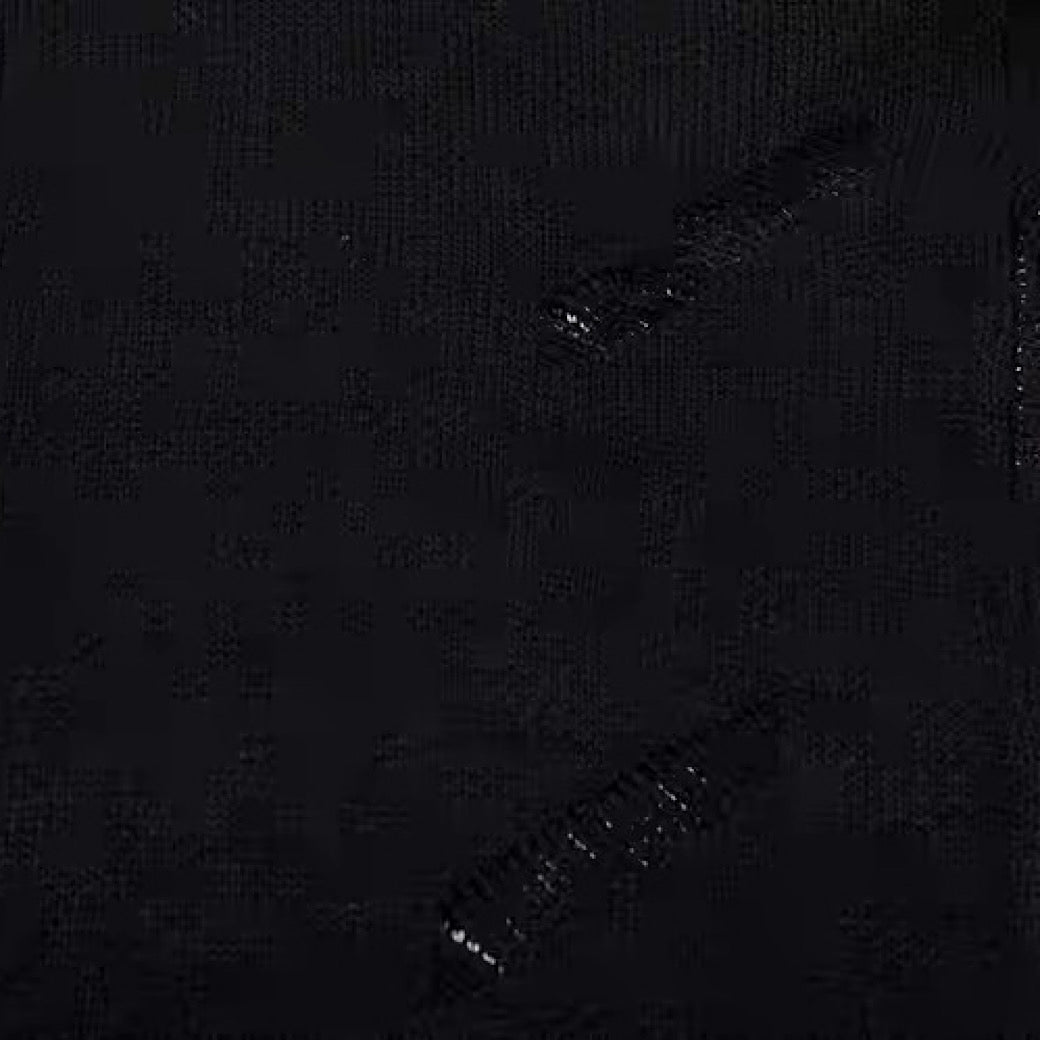 【NIHAOHAO】Random wash and cross design fully distressed knit sweater  NH0225