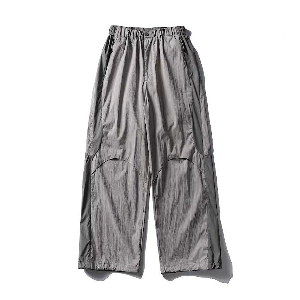 【MICHINNYON】Mountain design silhouette casual wide set up  MY0066