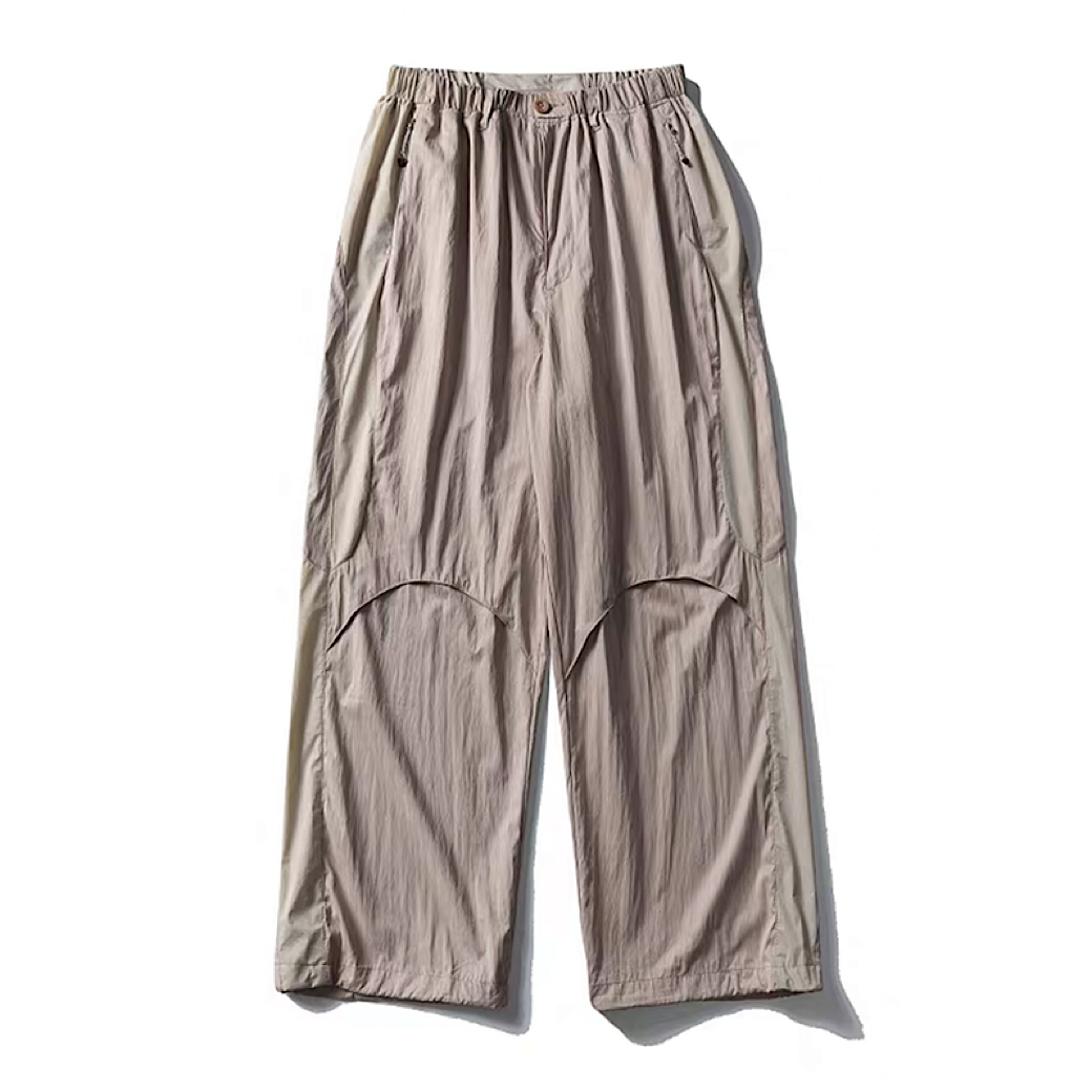 【MICHINNYON】Mountain design silhouette casual wide set up  MY0066