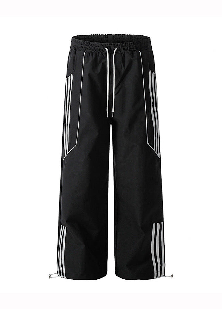 【10/21新作】Color design line pop sporty casual set up  HL3212
