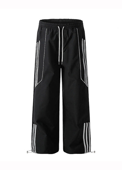 【10/21新作】Color design line pop sporty casual set up  HL3212