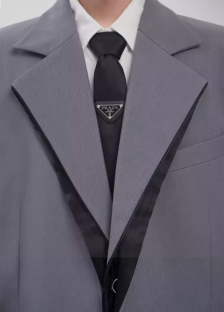 【Sharp Mode】Double wear asymmetric gimmick mode jacket SM0006