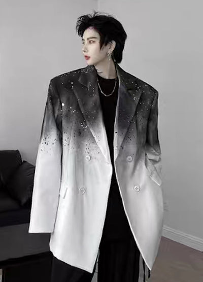 [Mr.city] Gradient Moonlight Design Overtailored Jacket MC0022 
