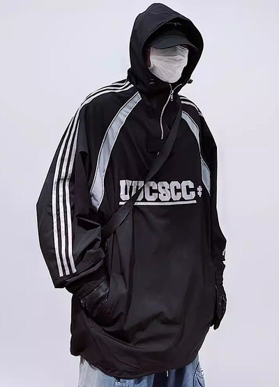 【UUCSCC】Sporty all over casual jacket outerwear  US0050