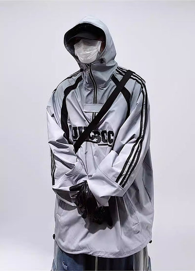 【UUCSCC】Sporty all over casual jacket outerwear  US0050
