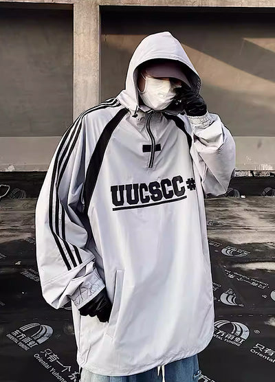 【UUCSCC】Sporty all over casual jacket outerwear  US0050