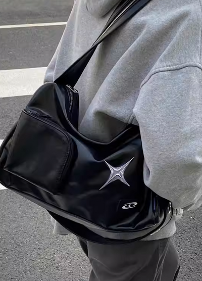 【10/9新作】Cross attachment style leather shoulder bag  HL2974