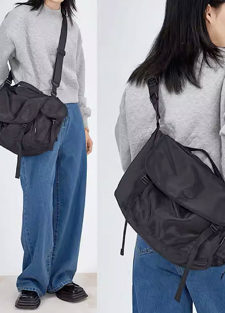 [10/9 new item] Simple mode street design shoulder bag HL2975