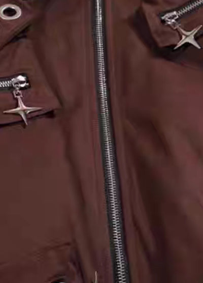 【TR BRUSHSHIFT】Silver point gimmick adjustment jacket  TB0021