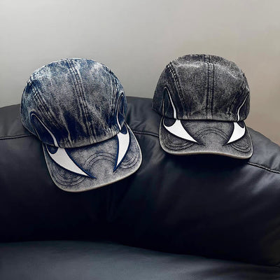 【8/8新作】Double slide design denim style cap  HL3175